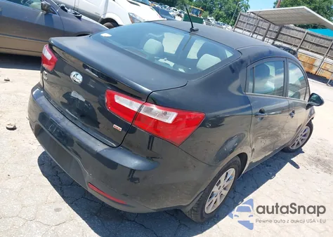 2014 Kia Rio Lx из США, поврежденный, VIN KNADM4A30E6341731